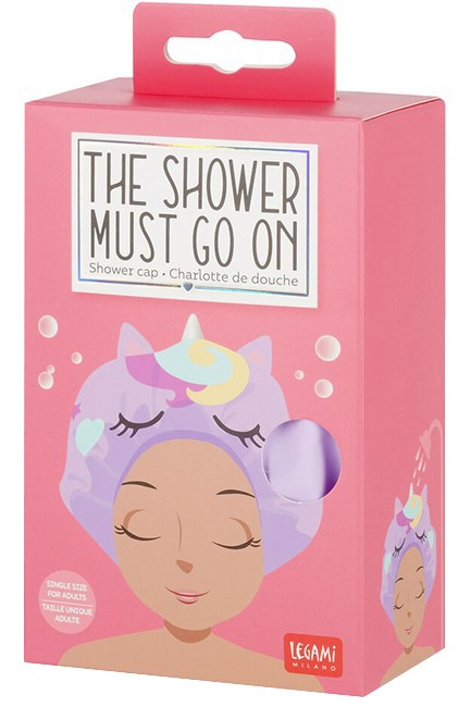 ΣΚΟΥΦΑΚΙ ΓΙΑ ΝΤΟΥΣ LEGAMI SHC0002 THE SHOWER MUST GO ON-UNICORN