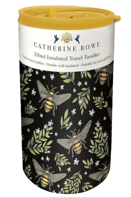 ΚΟΥΠΑ ΑΝΟΞΕΙΔΩΤΗ ΘΕΡΜΟΣ MUSEUMS & GALLERIES 350ML CATHERINE ROWE-HONEY BEE PATTERN