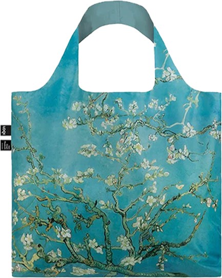 ΤΣΑΝΤΑ ΓΙΑ ΨΩΝΙΑ LOQI RECYCLED MUSEUM-VINCENT VAN GOGH ALMOND BLOSSOM