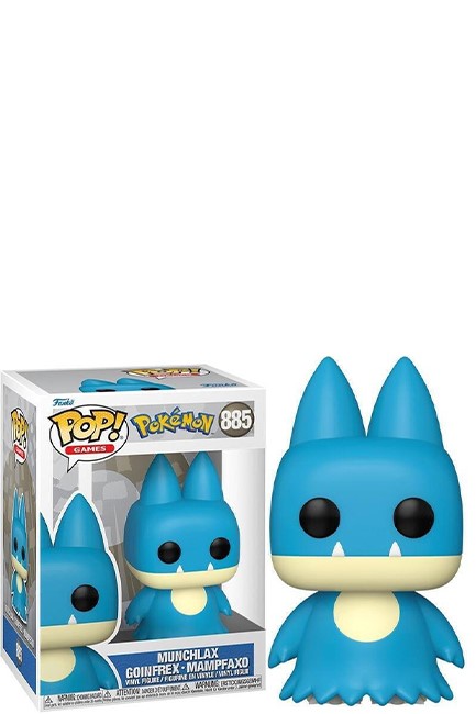 ΦΙΓΟΥΡΑ FUNKO POP GAMES-POKEMON MUNCHLAX GOINFREX MAMPFAXO 885