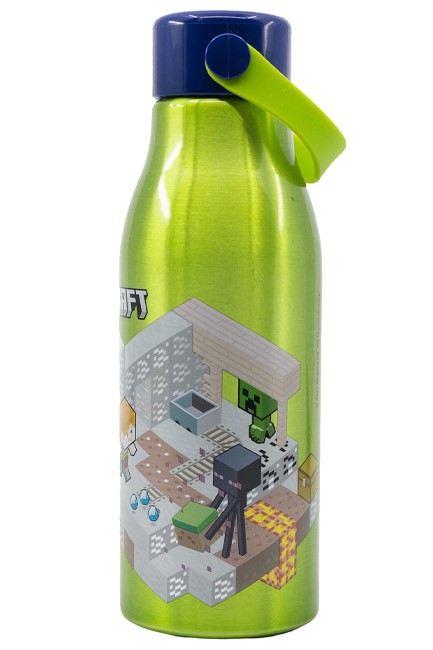 ΠΑΓΟΥΡΙ ΑΛΟΥΜΙΝΙΟΥ 760ML GIM MINECRAFT 530-40461