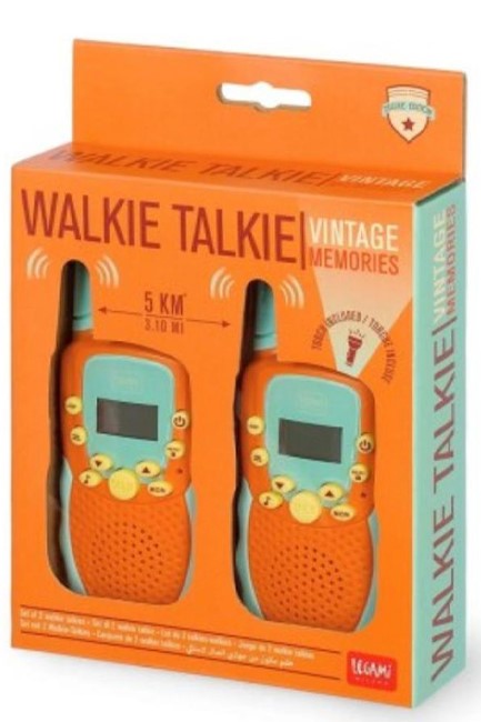 WALKIE TALKIE LEGAMI WT0001 VINTAGE MEMORIES ΣΕΤ 2 ΤΕΜ.