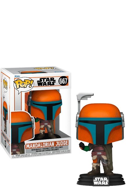 ΦΙΓΟΥΡΑ FUNKO POP DISNEY-THE MANDALORIAN - MANDALORIAN JUDGE 667