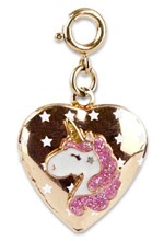 ΣΥΜΒΟΛΟ ΚΡΕΜΑΣΤΟ ΓΙΑ ΚΟΣΜΗΜΑΤΑ CHARM IT-GOLD UNICORN LOCKET