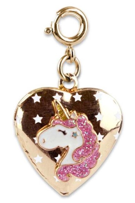 ΣΥΜΒΟΛΟ ΚΡΕΜΑΣΤΟ ΓΙΑ ΚΟΣΜΗΜΑΤΑ CHARM IT-GOLD UNICORN LOCKET