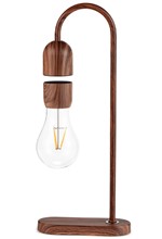 ΦΩΤΙΣΤΙΚΟ ΞΥΛΙΝΟ ΕΠΙΤΡΑΠΕΖΙΟ GINGKO EVARA LIGHTBULB G029WT WALNUT