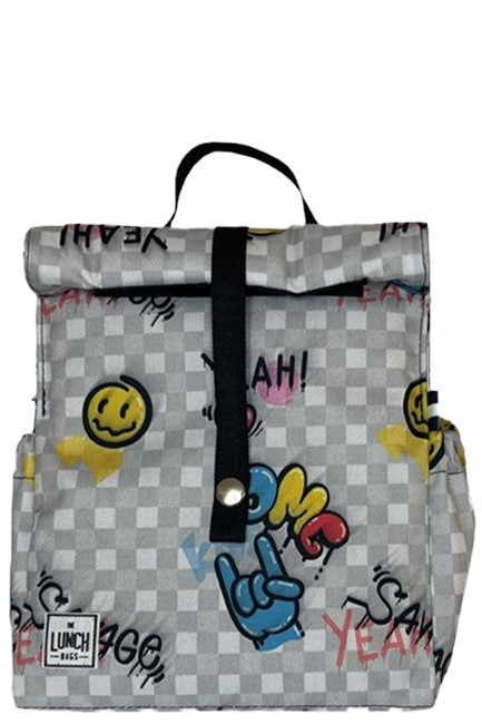 ΤΣΑΝΤΑ ΦΑΓΗΤΟΥ ΙΣΟΘΕΡΜΙΚΗ THE LUNCH BAGS 2.0 GRAPHITTI OMG