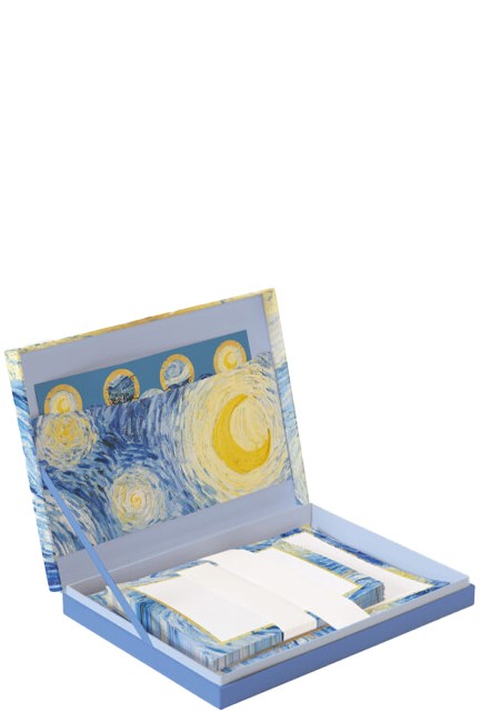 ΣΕΤ ΑΛΛΗΛΟΓΡΑΦΙΑΣ THE GIFTED STATIONERY VAN GOGH-STARRY NIGHT