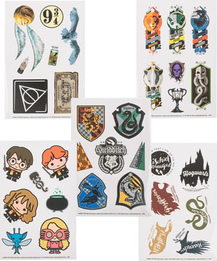 STICKERS OUT OF THE BLUE HARRY POTTER ARTEFACTS ΣΕΤ 34 ΤΕΜ.