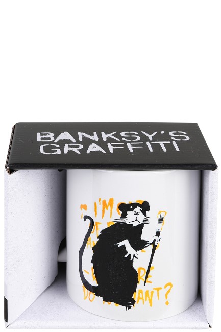 ΚΟΥΠΑ BANKSY I M OUT OF BED