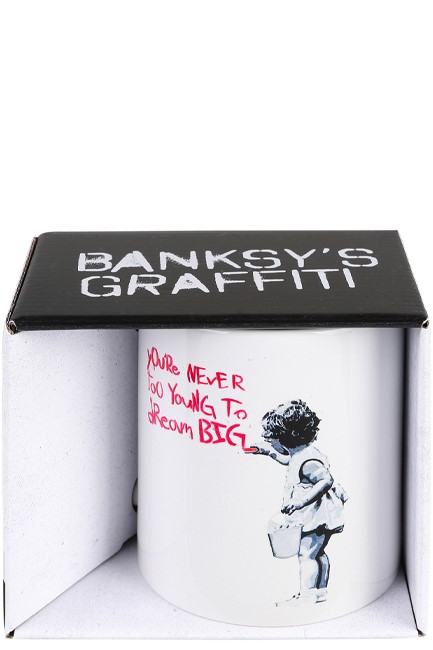 ΚΟΥΠΑ BANKSY YOU'RE NEVER TOO YOUNG TO DREAM BIG