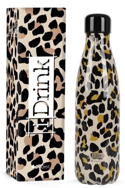 ΠΑΓΟΥΡΙ ΘΕΡΜΟΣ 500ML ΑΝΟΞΕΙΔΩΤΟ ΑΤΣΑΛΙ I DRINK ID0028 LEOPARD