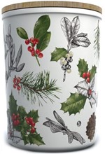 ΔΟΧΕΙΟ ΓΙΑ ΤΡΟΦΙΜΑ XMAS PUCKATOR XMAS WINTER BOTANICALS