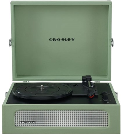 ΠΙΚΑΠ CROSLEY VOYAGER CR8017B-SA4 MΕ ΕΝΣΩΜΑΤΩΜΕΝΑ ΗΧΕΙΑ 2-WAY BLUETOOTH SAGE