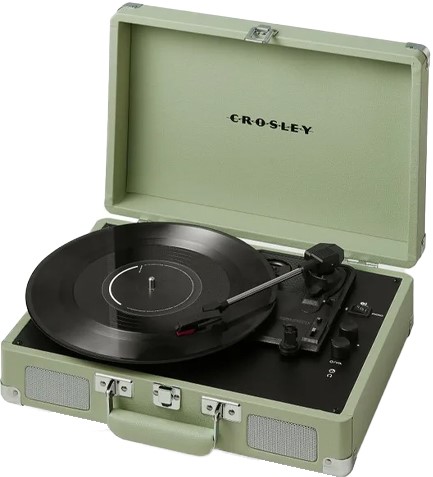 ΠΙΚΑΠ ΒΑΛΙΤΣΑ CROSLEY CRUISER PLUS CR8005F-MT4 MΕ ΕΝΣΩΜΑΤΩΜΕΝΑ ΗΧΕΙΑ 2-WAY BLUETOOTH MINT