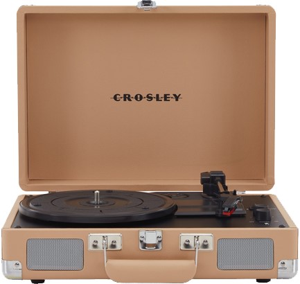 ΠΙΚΑΠ ΒΑΛΙΤΣΑ CROSLEY CRUISER PLUS CR8005F-LT4 MΕ ΕΝΣΩΜΑΤΩΜΕΝΑ ΗΧΕΙΑ 2-WAY BLUETOOTH LIGHT TAN