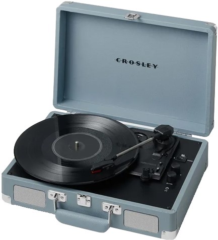 ΠΙΚΑΠ ΒΑΛΙΤΣΑ CROSLEY CRUISER PLUS CR8005F-TN4 MΕ ΕΝΣΩΜΑΤΩΜΕΝΑ ΗΧΕΙΑ 2-WAY BLUETOOTH TOURMALINE