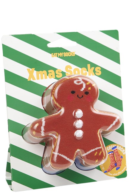 ΚΑΛΤΣΕΣ EAT MY SOCKS XMAS COOKIE