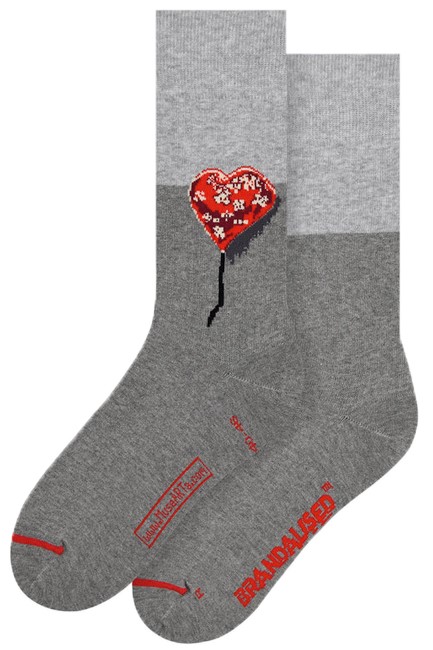 ΚΑΛΤΣΕΣ MUSEARTA BANDAGE HEART BL-BH-01 GREY