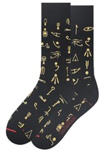 ΚΑΛΤΣΕΣ MUSEARTA EGYPTIAN SYMBOLS EG-ES-06 BLACK