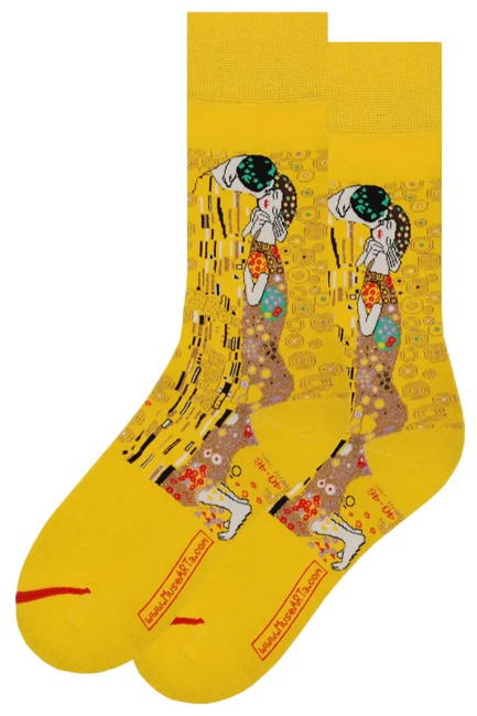 ΚΑΛΤΣΕΣ MUSEARTA GUSTAV KLIMT THE KISS GK-TKY-14 YELLOW