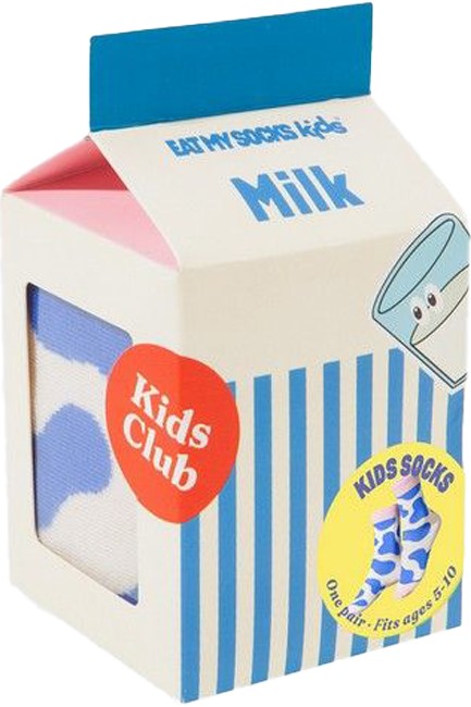 ΚΑΛΤΣΕΣ EAT MY SOCKS KIDS MILK BLUE