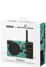 ΗΧΕΙΟ ΦΟΡΗΤΟ+ΡΑΔΙΟΦΩΝΟ LEXON BLUETOOTH TYKHO 3 JEAN-MICHEL BASQUIAT EQUALS PI