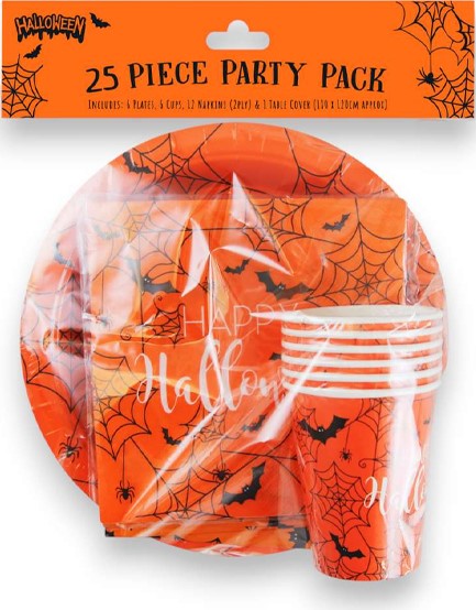 ΣΕΤ PARTY HALLOWEEN 25TEM.